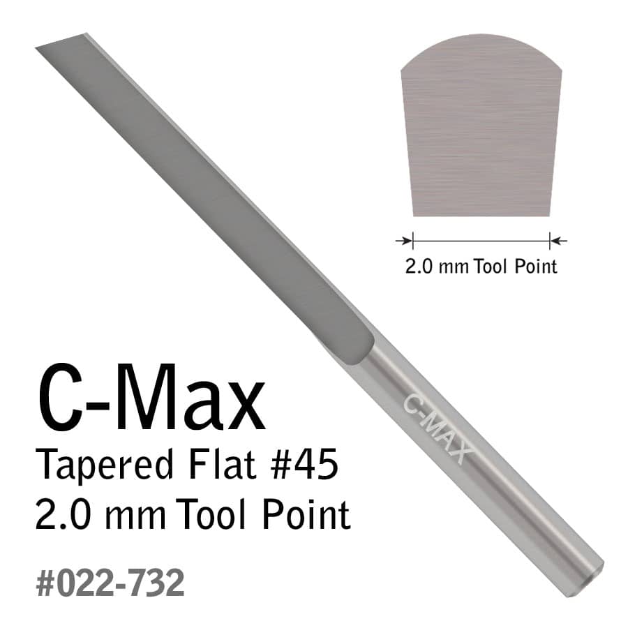 GRS® C-Max Tapered Flat Gravers