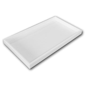 Full-Size Plastic Utility Trays, 14.75" L x 8.25" W