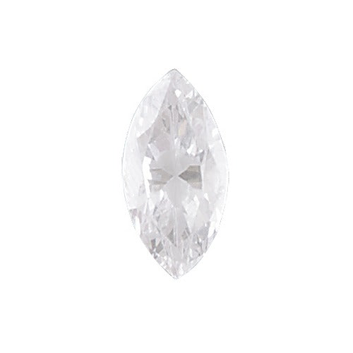 AAA Rated Marquise Cubic Zirconia, 4.0x2.0mm