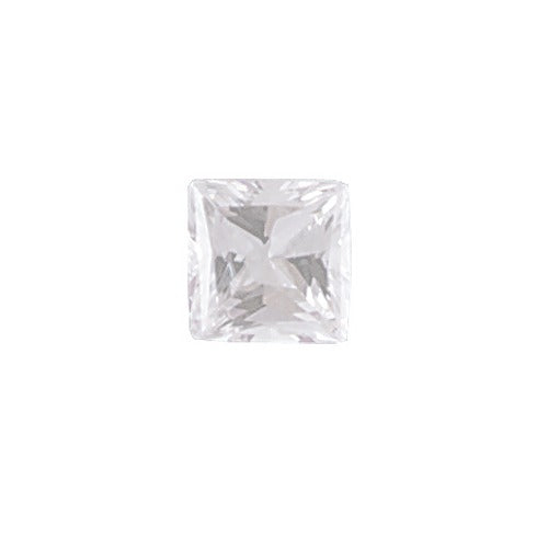 AAA Rated Square Cubic Zirconia, 2.0 mm