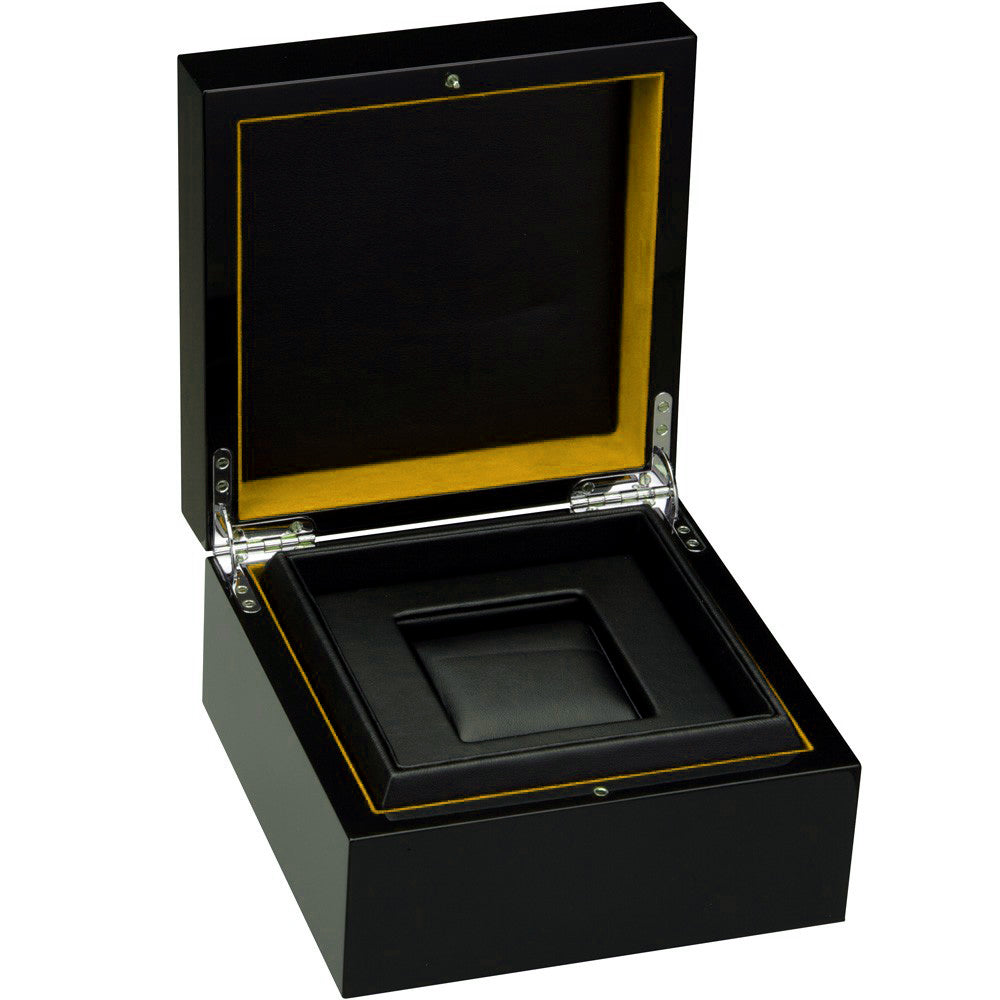 Diplomat "Prestige" Watch Box in Piano Black or Mahogany