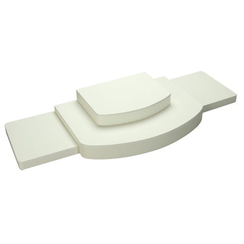 4-Piece Expanding Riser Sets in Ivory, 19" L x 13.5" W