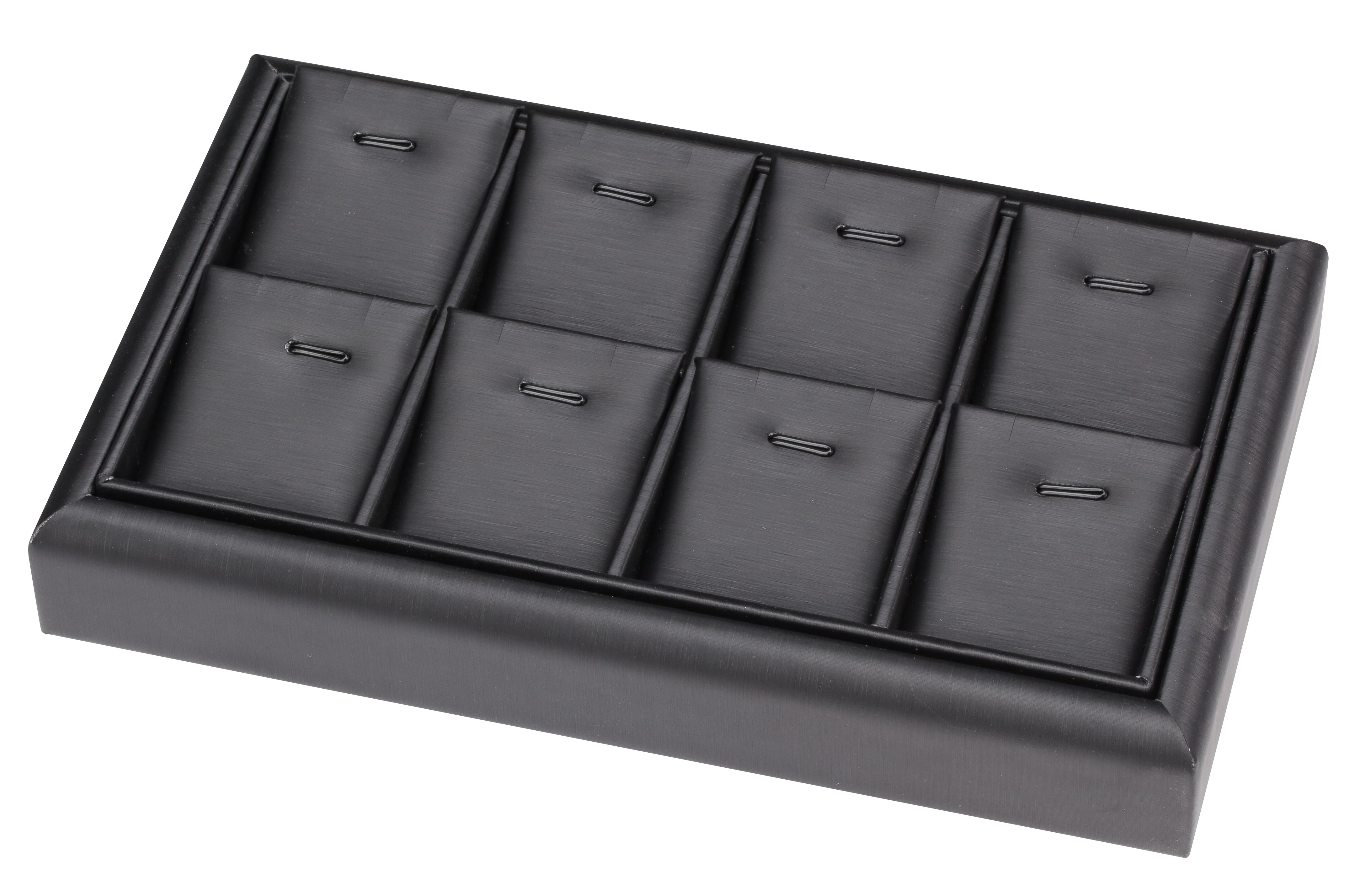 8-Compartment Stackable Pendant Trays w/Barbs, 9" L x 5.5" W