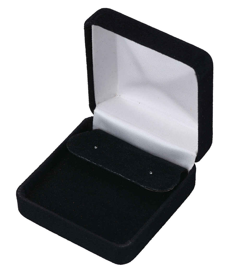 Closeout Economy Clip Earring Box in Velour
