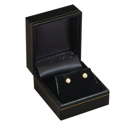 "Designer" Small Stud Earring or Pendant Box (Case/144 in 1-Pc. Slip)
