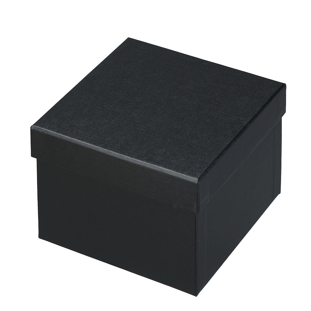 "Dusk" Earring Tree Box in Brushed Black Leatherette