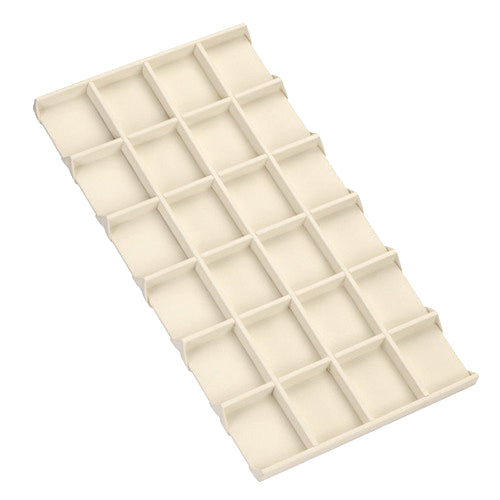 24-Compartment Inserts for Full-Size Utility Trays, 14.13" L x 7.63" W