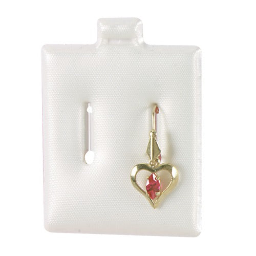 Puffed Display Cards for Kidney-Wire Earrings (Pk/200), 1.75" L x 1.5" W