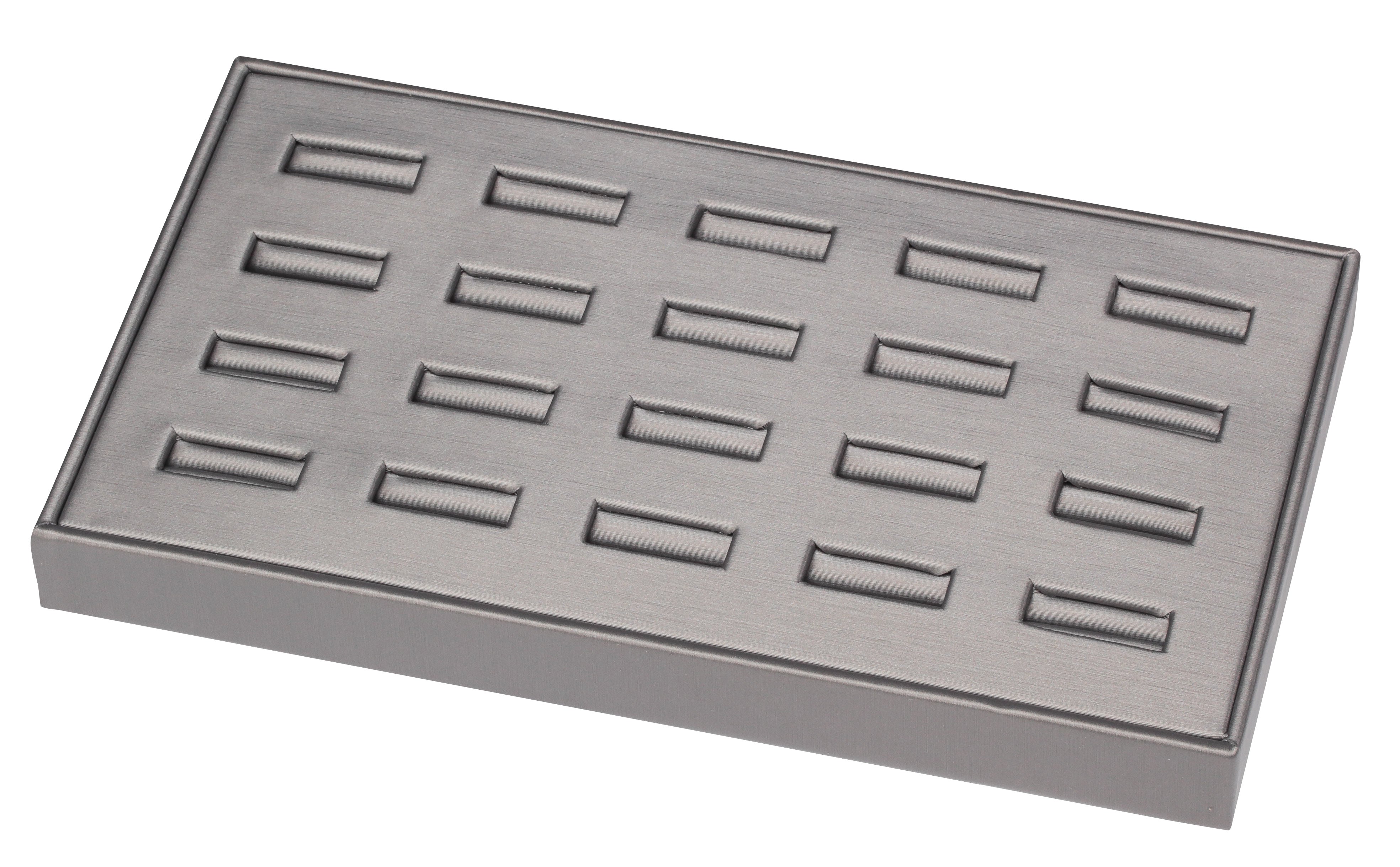 20-Slot Configurable Inner Ring Trays, 8.13" L x 4.63" W