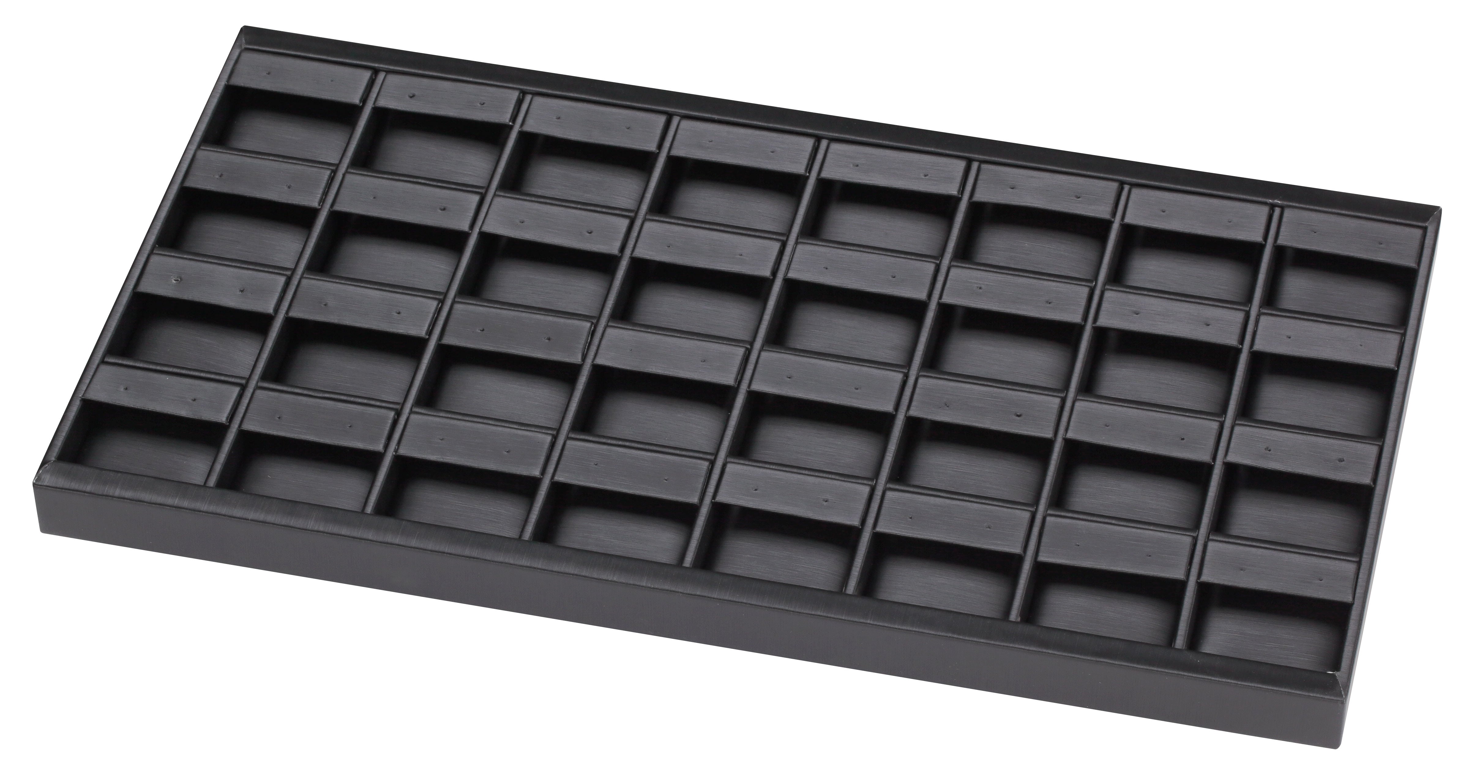 32-Pair Clip Earring Tray, Available in 4 Colors