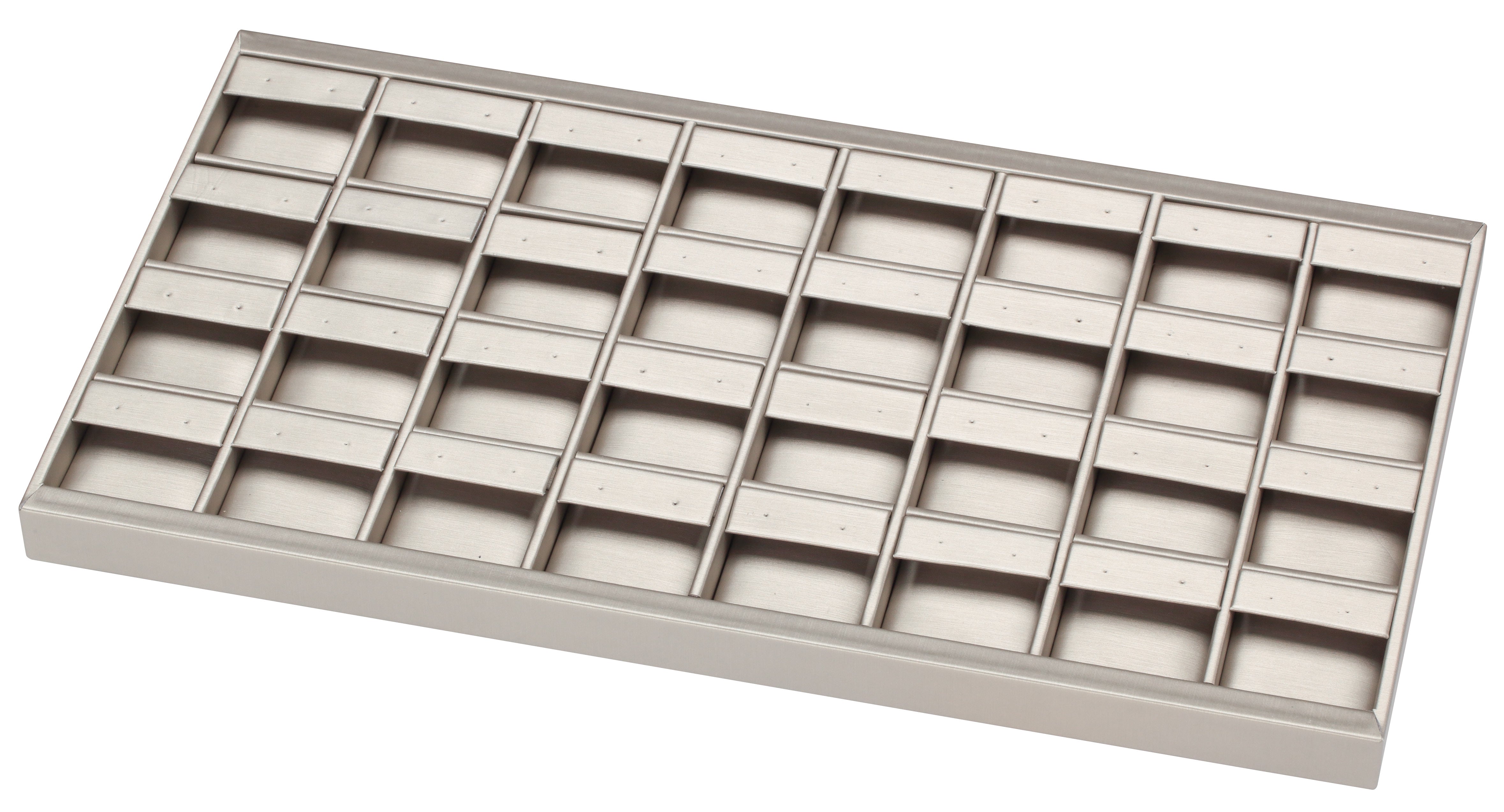 32-Pair Clip Earring Tray, Available in 4 Colors