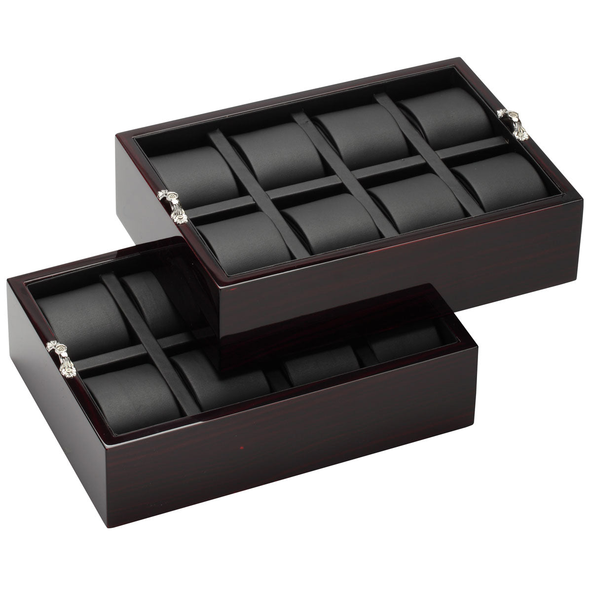 Diplomat "Prestige" 16-Watch Cases w/Removable Inner Tray