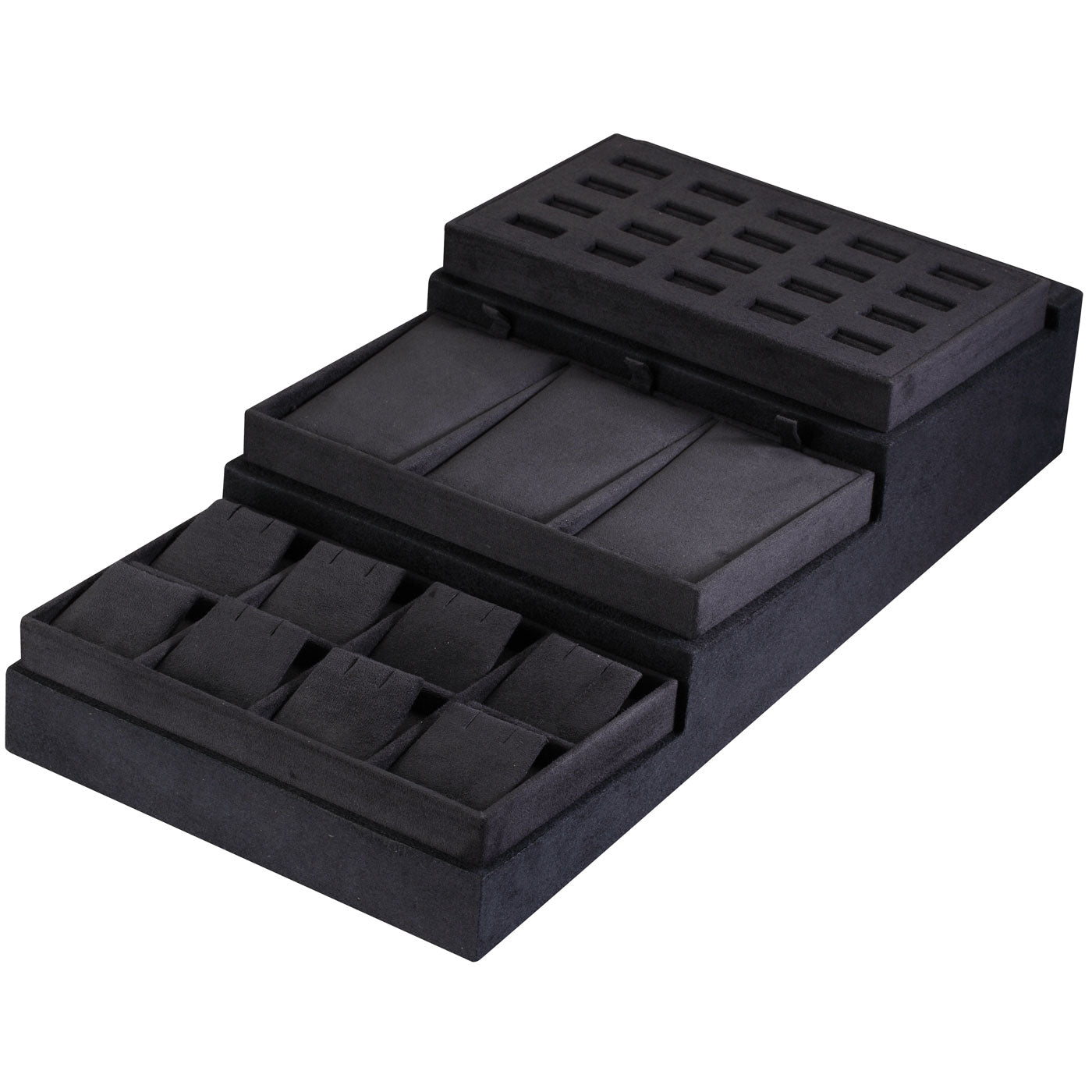 3-Level Stepped Risers for Presentation Trays, 15.75" L x 8.5" W