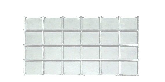 24-Compartment Inserts for Full-Size Utility Trays, 14.13" L x 7.63" W