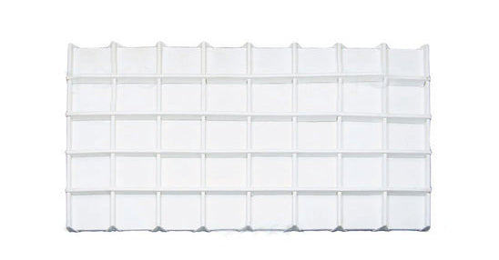 40-Compartment Inserts for Full-Size Utility Trays in Pearl, 14.13" L x 7.63" W