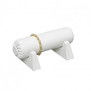 Bangle or Bracelet Tubes on Wood Stand, 8" L x 4.25" W