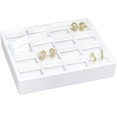 16-Pair Drop Earring Stackable Trays, 9" L x 7.25" W