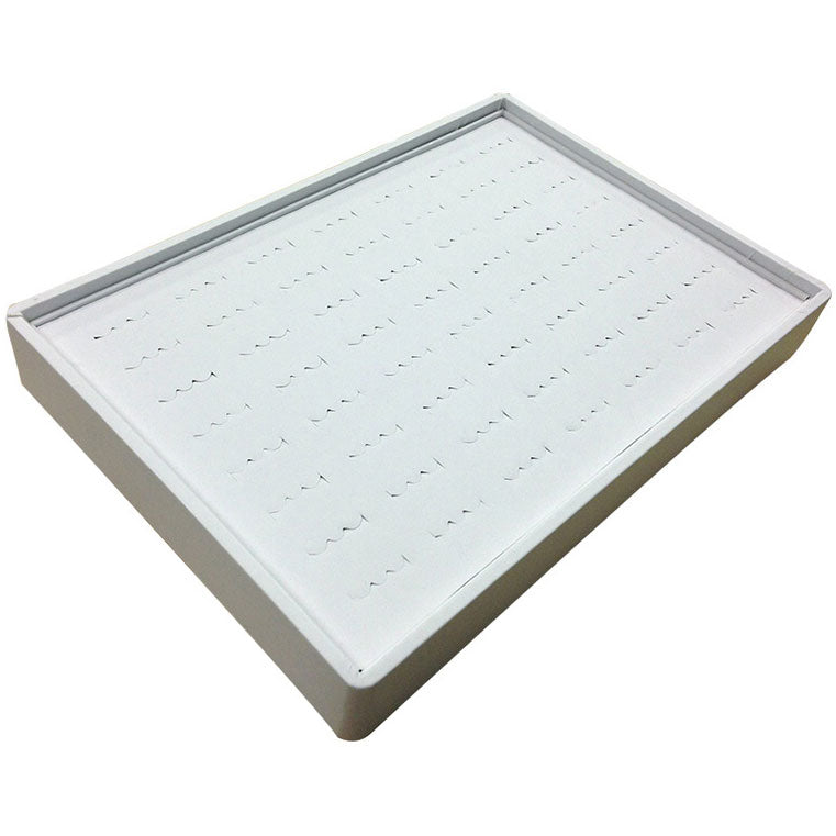 56-Slot Stackable Ring Trays, 12" L x 8.75" W
