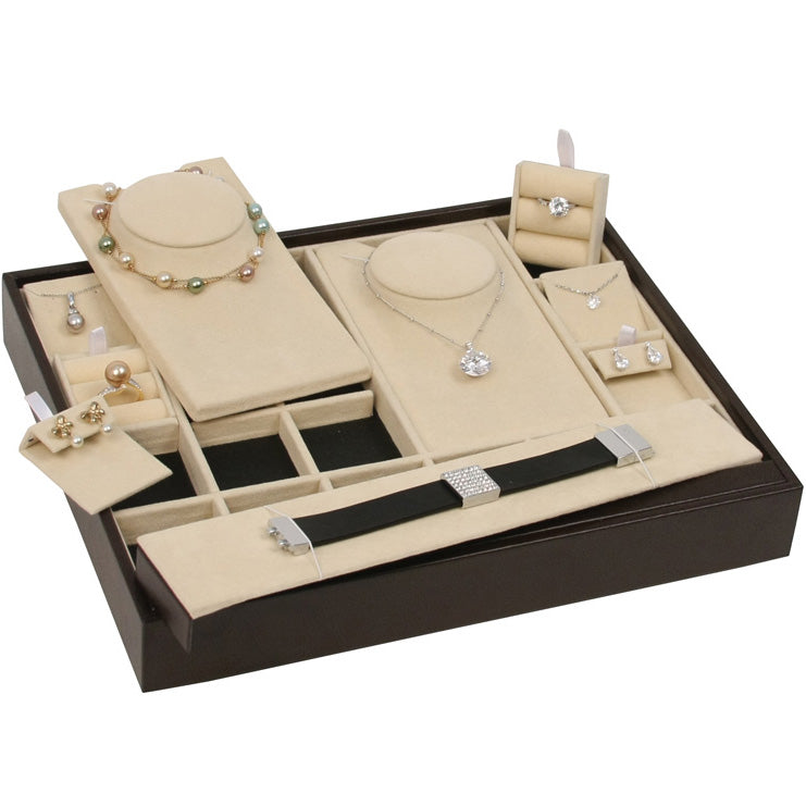 28-Piece Multi-Functional Jewelry Set Trays