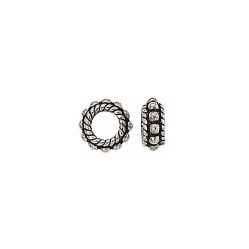 Sterling Silver Bali Bead Spacer - 8 mm