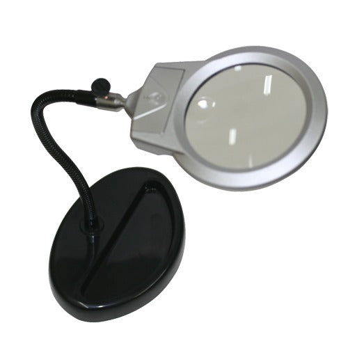 Magnifier On Stand w/ LED