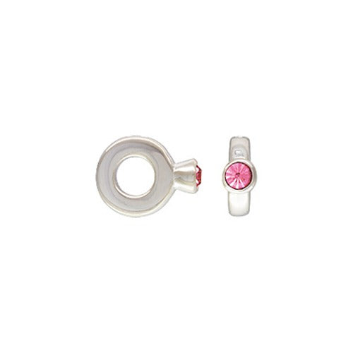 Ring w/Pink Crystal