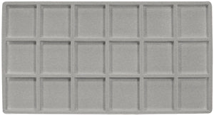18-Compartment Inserts for Full-Size Utility Trays, 14.13" L x 7.63" W