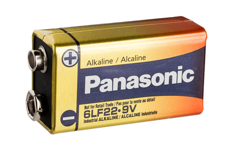 Panasonic 9V (6LR62) Battery, Pk/1