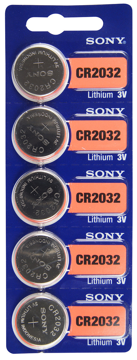 Sony/Murata 2032 (CR2032) Battery, Pk/5