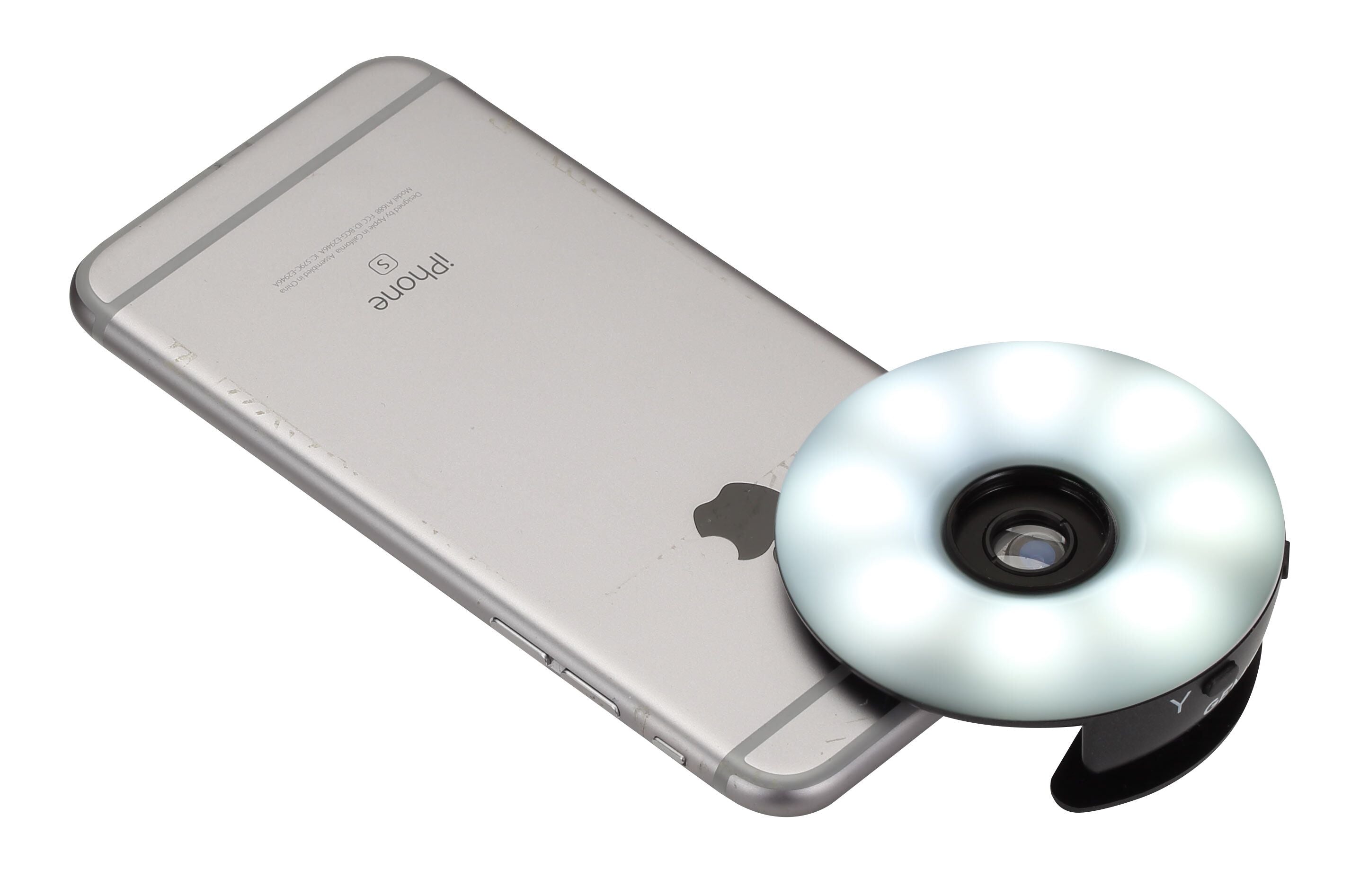 Gem-Zoom™ U Smartphone Macro Lens &amp; Mini-Ringlight Kit