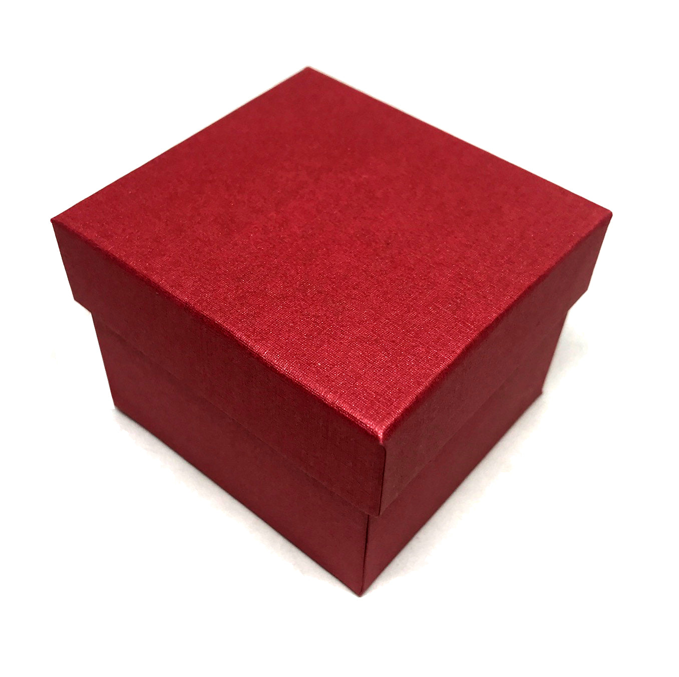 "Lumina Moderna" Ring Slot Box in Shimmering Ruby