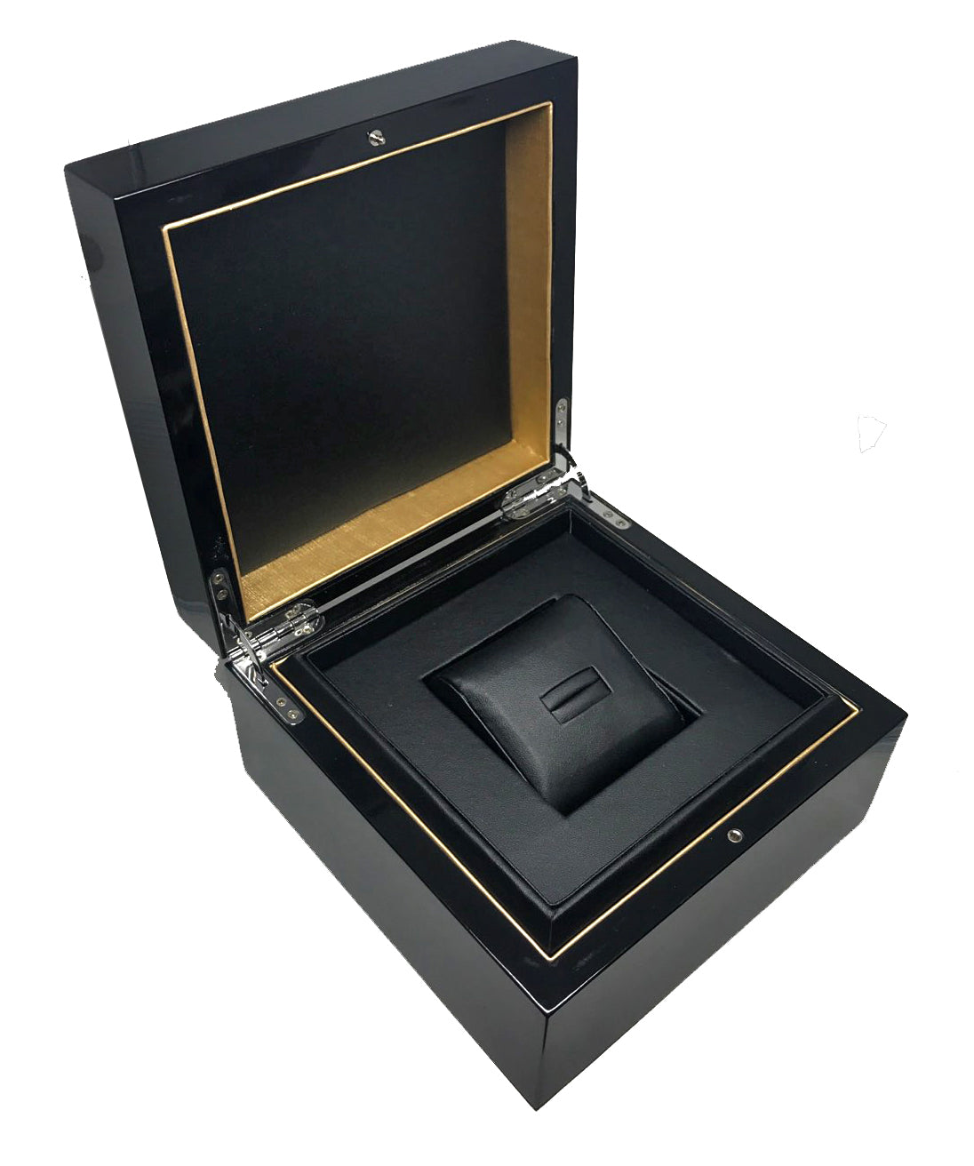 Diplomat "Prestige" Watch Box in Piano Black or Mahogany