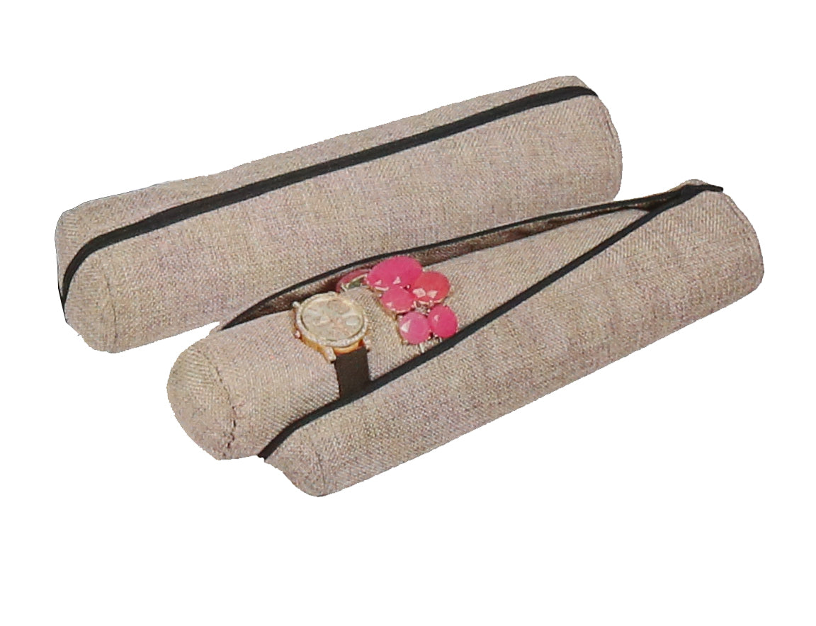 Zippered Pouch for Bangles & Watches, 3 x 11.75 in.